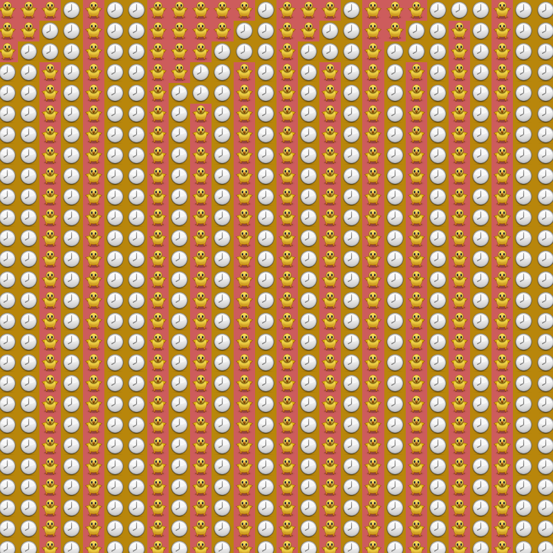 Elementary Cellular Emoji Automata #800 static token preview