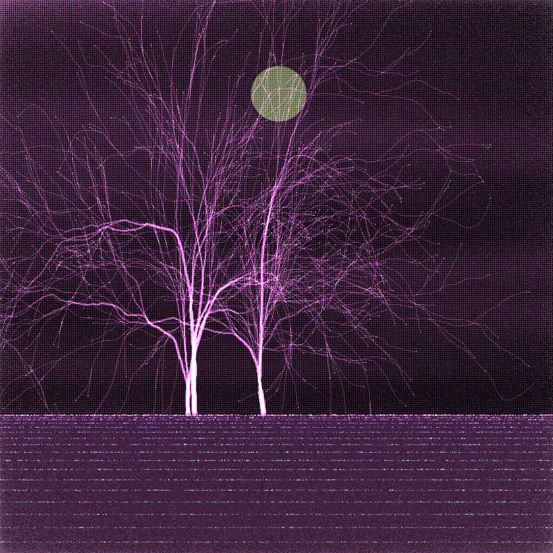winter trees #26 static NFT preview