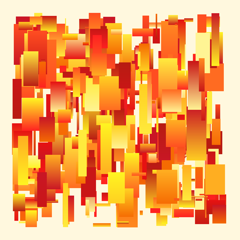 Gradient Rect #75 static NFT preview