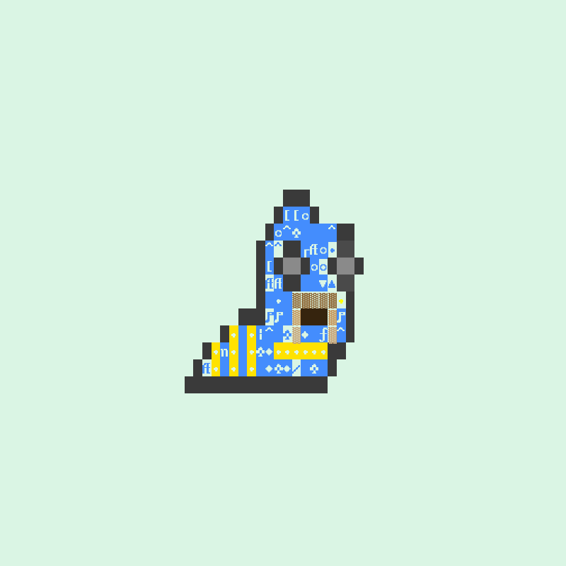 DOS Larva #245 static token preview