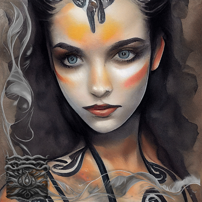 Capricorn Girl #8 static token preview