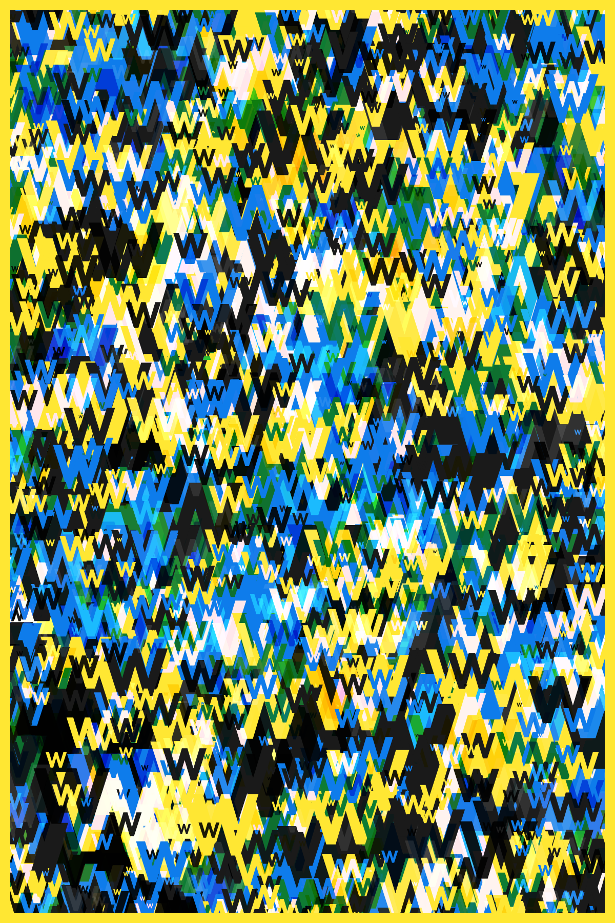 Type-o-Graphic #438 static NFT preview