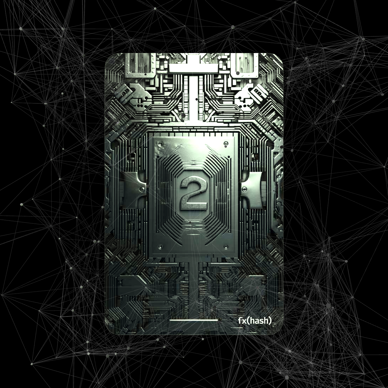 FXHash 2.0 Card #76 static NFT preview