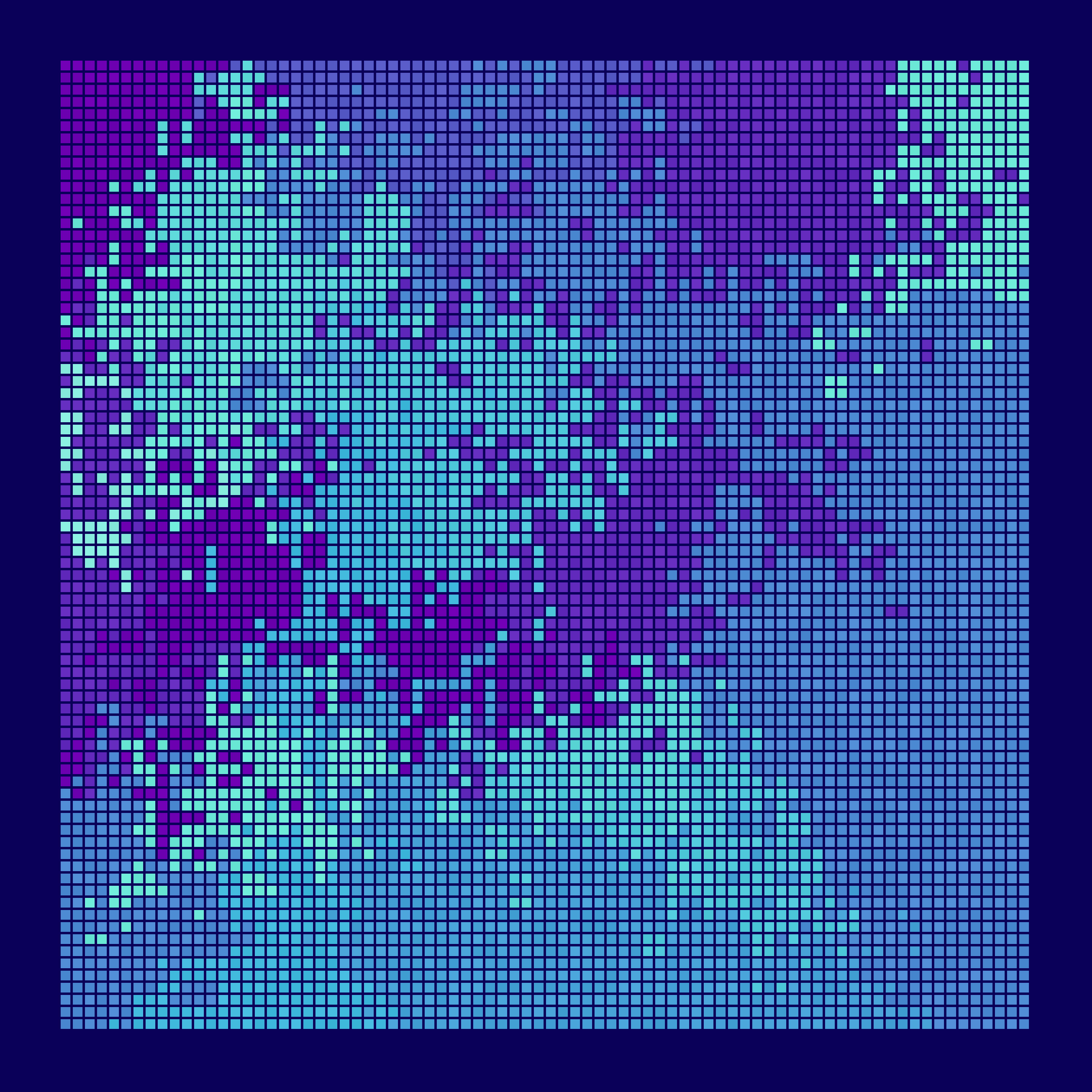 Pixel Blobs #135 static NFT preview