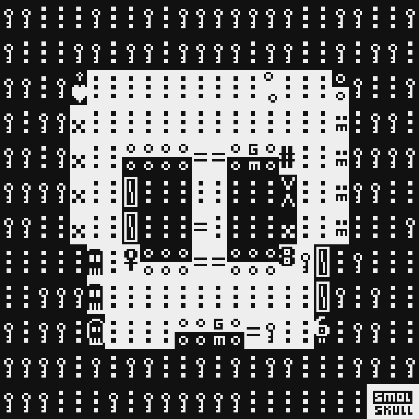 ASCII-SMOLSKULL #184 static token preview