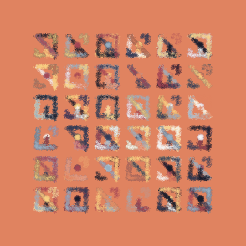 Calligraphic #47 static token preview