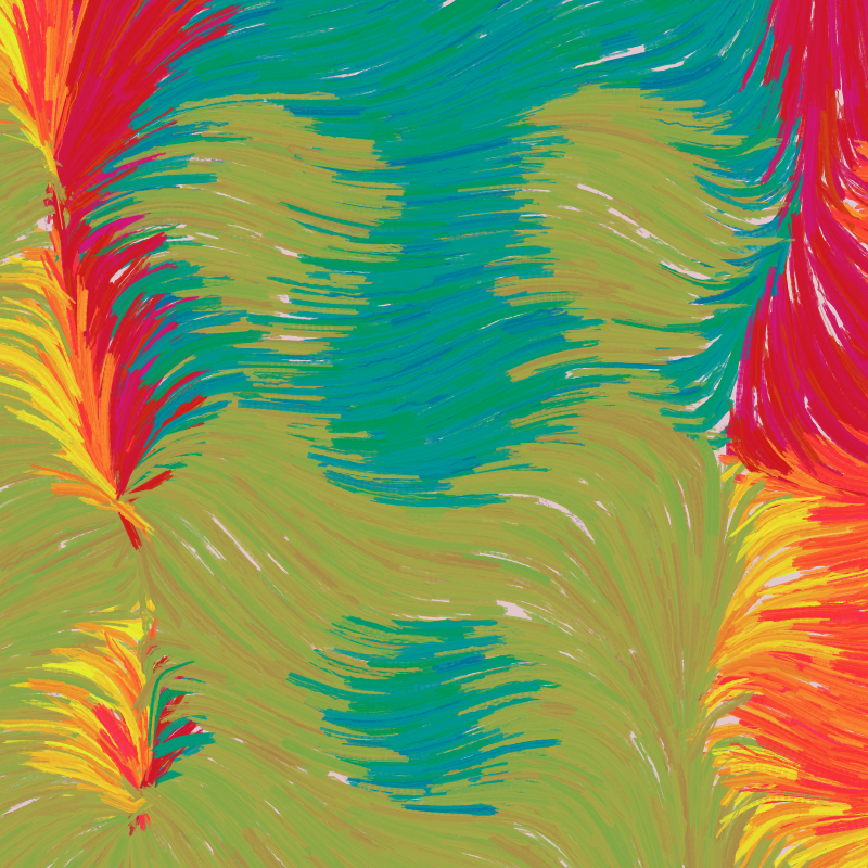 Abstract Attractorism #238 static NFT preview