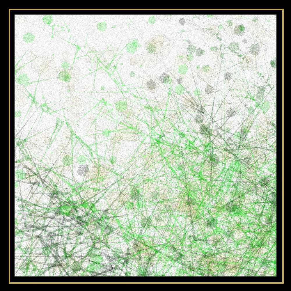 Abstract painting - vegetation #29 static token preview