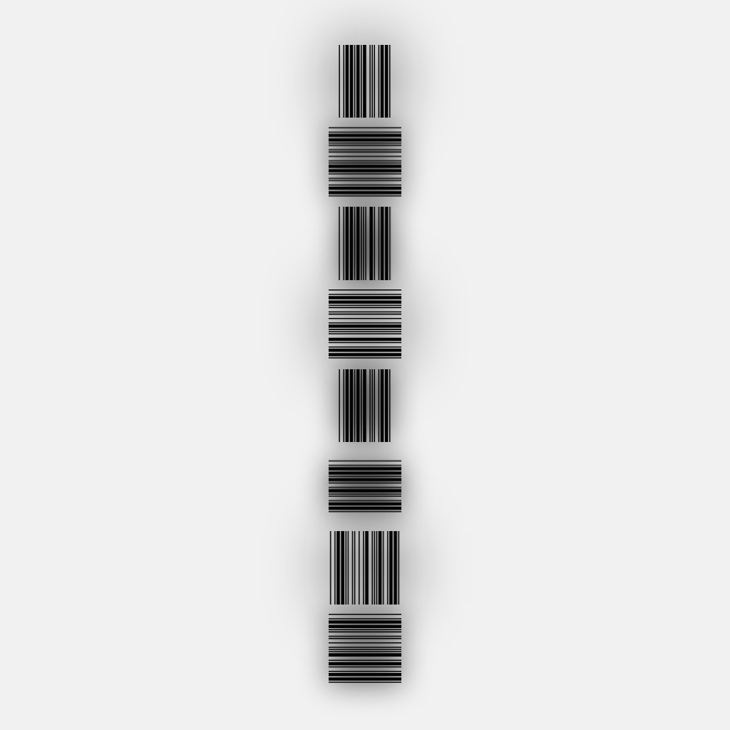 barcode(fxhash) #213 static NFT preview