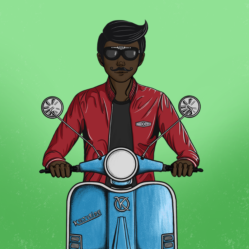 SCOOTER RIOT #41 static token preview