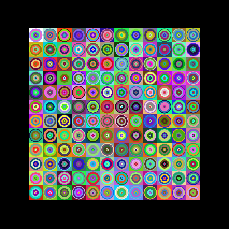 Bulls Eye #58 static NFT preview