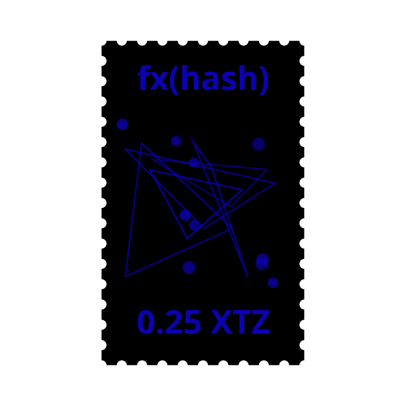 Postage Stamp #77 static NFT preview