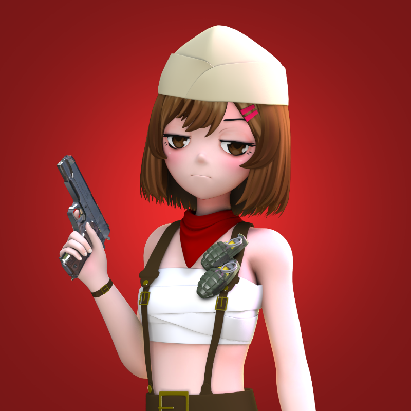Pacific Freedom Fighter #76 static token preview