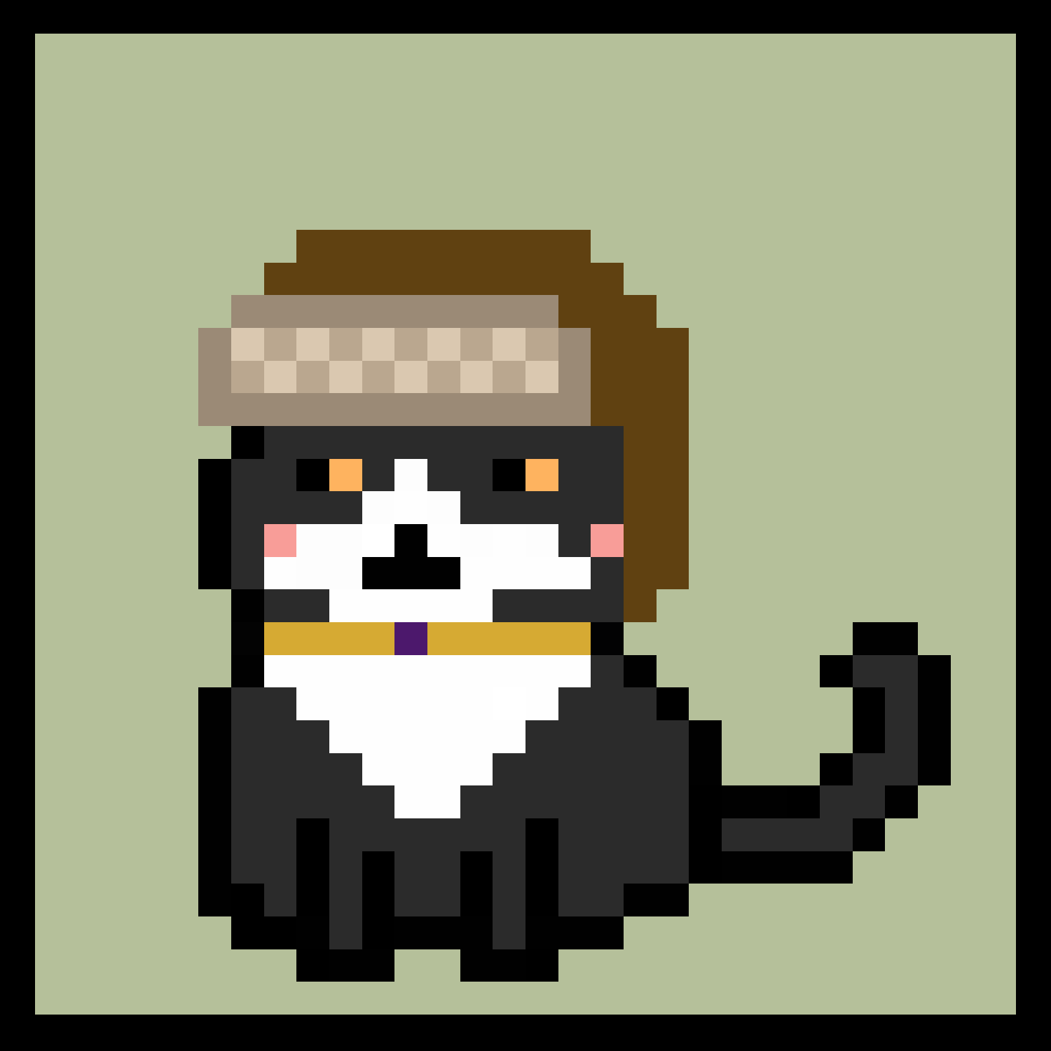 Lazy Kitties #1577 static token preview
