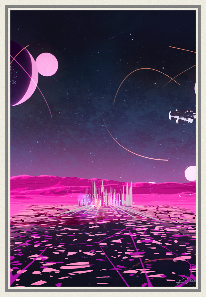 Visa to the stars #393 static NFT preview