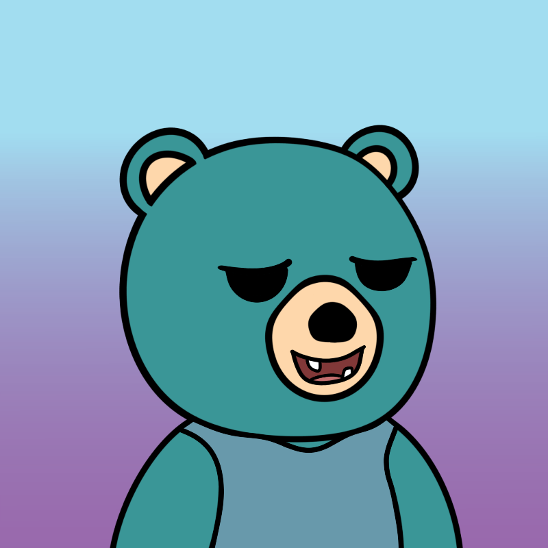 ME BEAR #8 static token preview