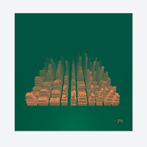 Manhattan 1916 #77 static NFT preview