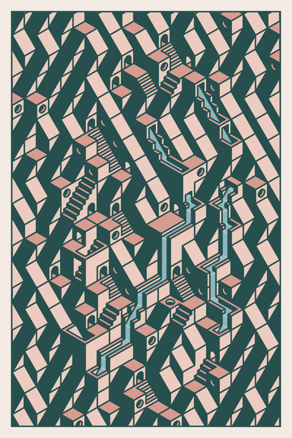 Acequia #185 static NFT preview