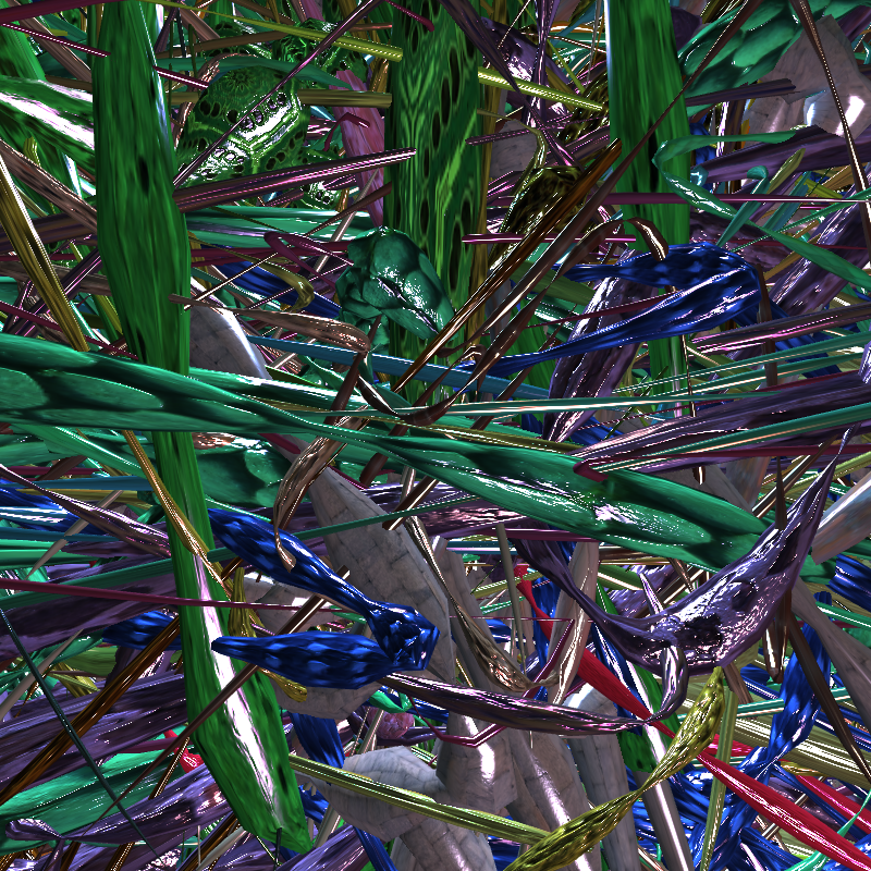 Prismatic Thickets #883 static token preview