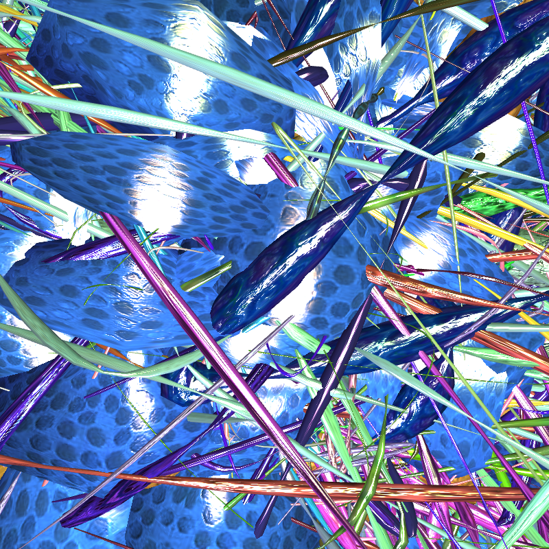 Prismatic Thickets #331 static token preview