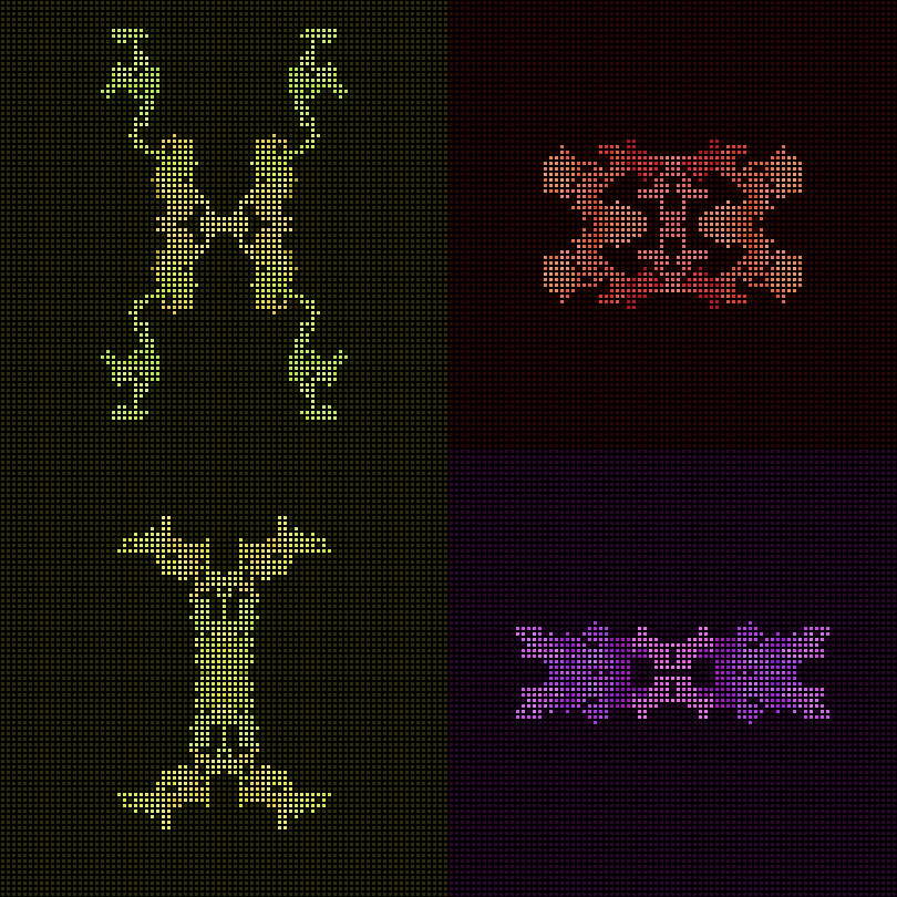 Dither Creatures 2x2 #74 static token preview