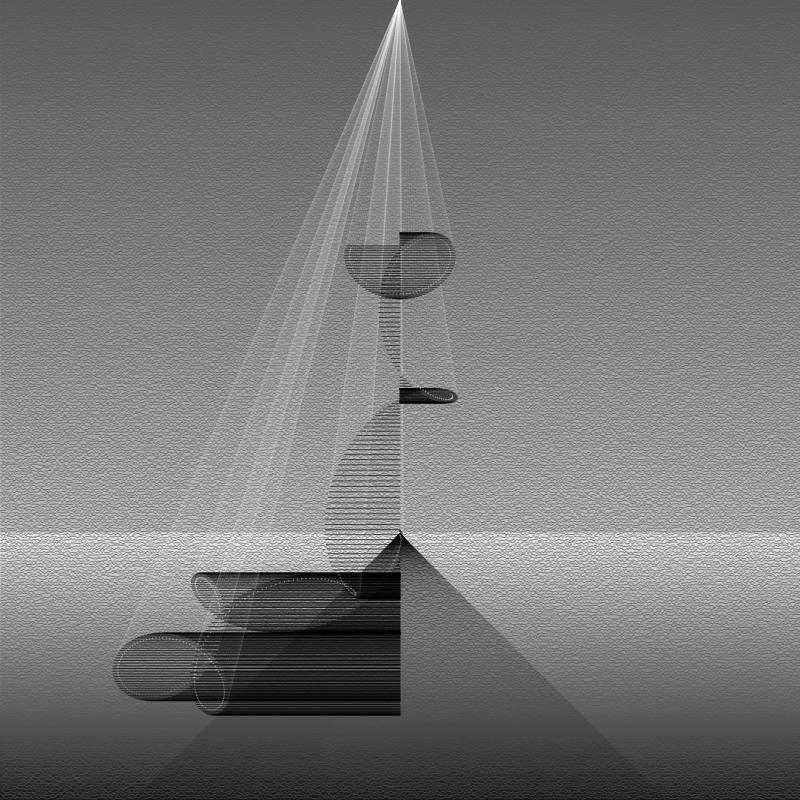 Meditating Lines #47 static NFT preview