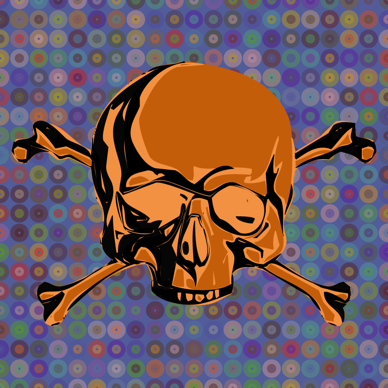 Skull in the Sky #1 static token preview