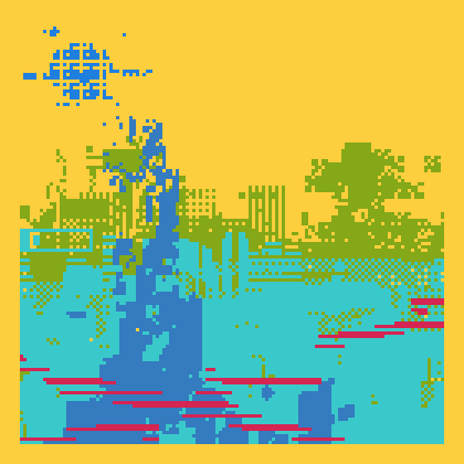 FX.LAND #124 static NFT preview