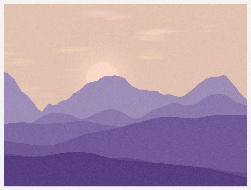 The Valley • Landscape study #39 static NFT preview