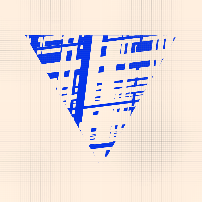 Monochrome Intersections #61 static NFT preview