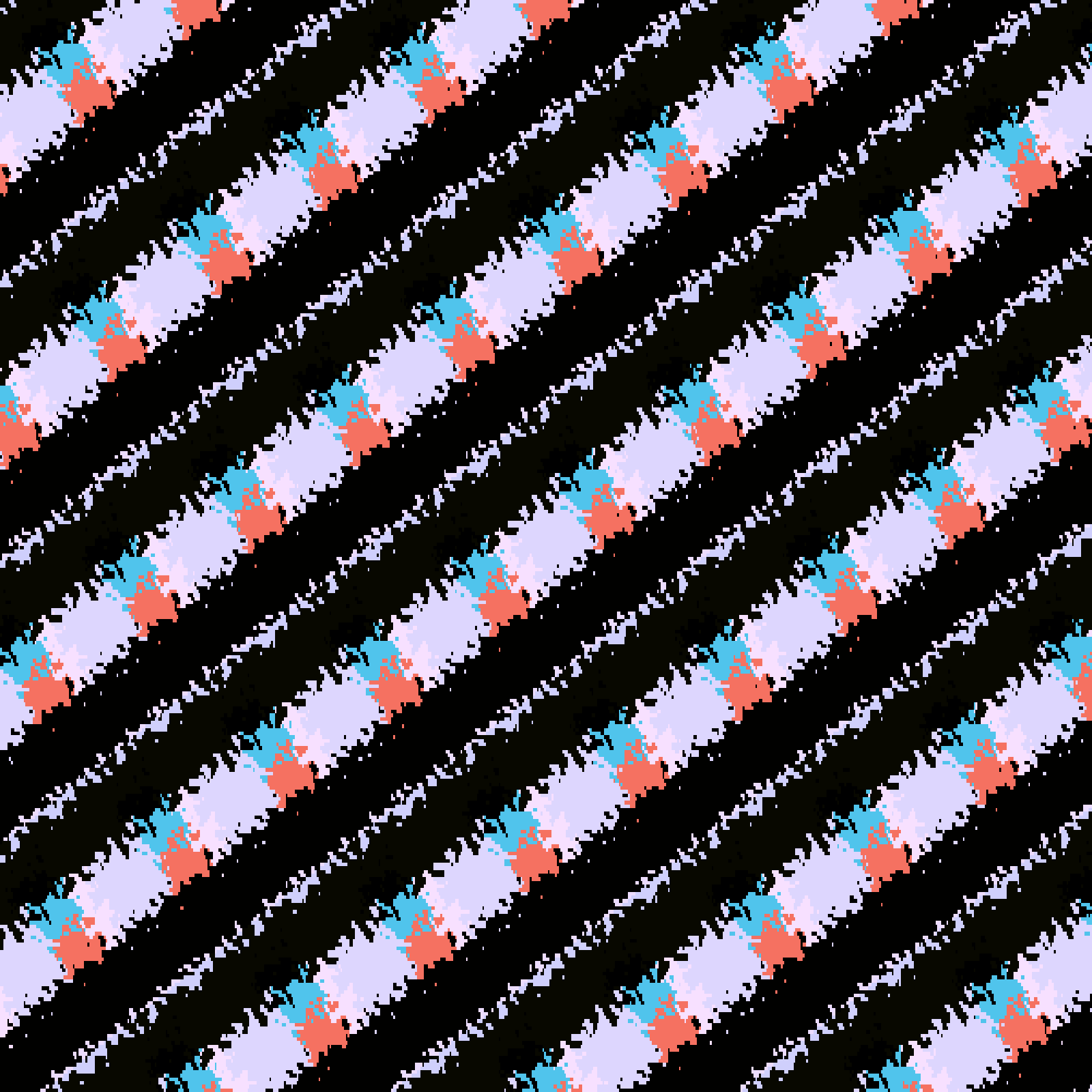 Dithered Stripes #11 static token preview