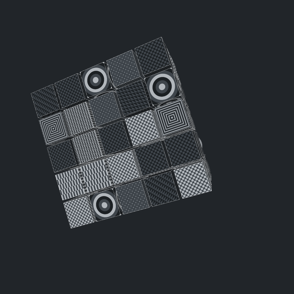 Liquid Cubes #50 static NFT preview