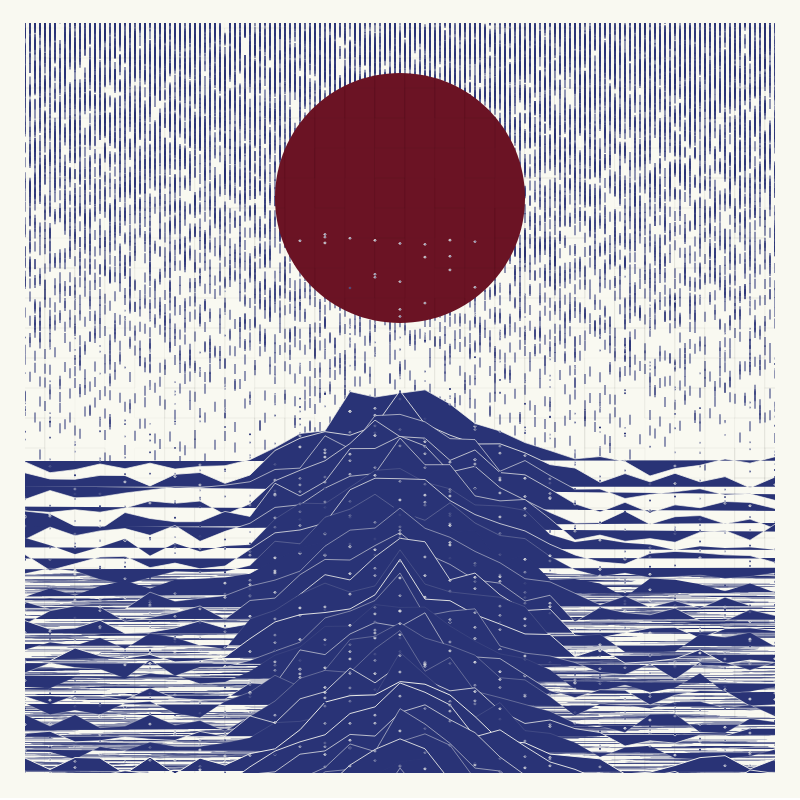 The Distant peaks #88 static NFT preview