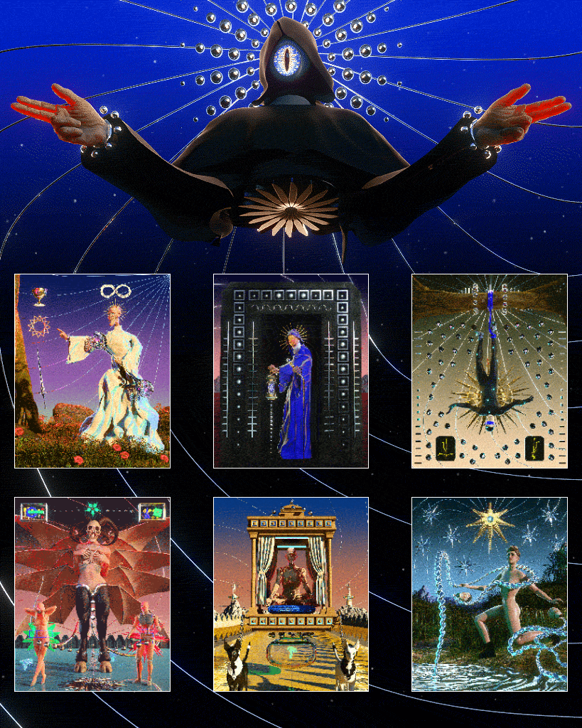 psychotarot generative divination #42 static token preview