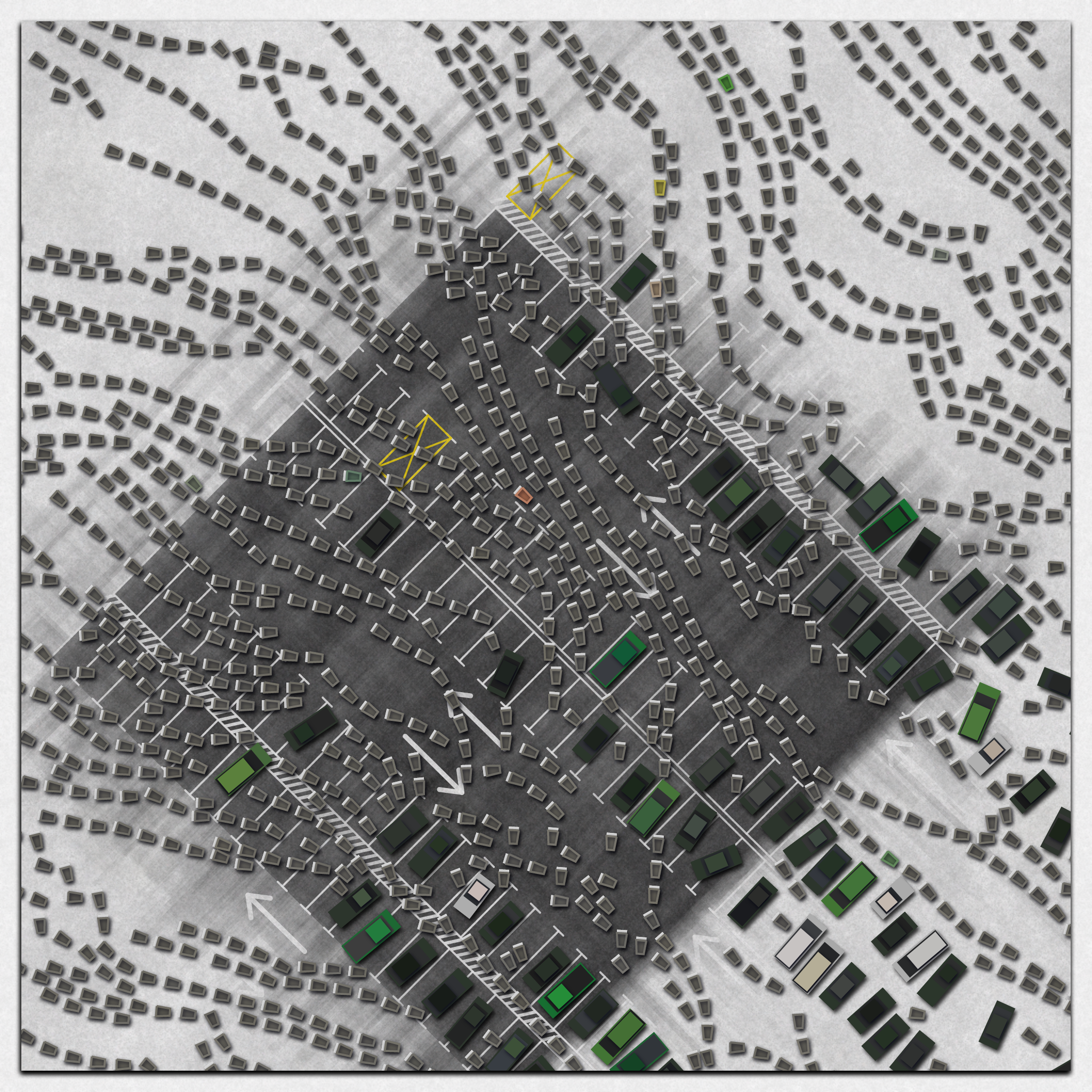 Auto Park #205 static NFT preview