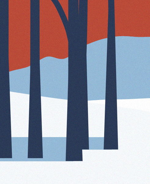 Minimal Snow Landscape #38 static token preview