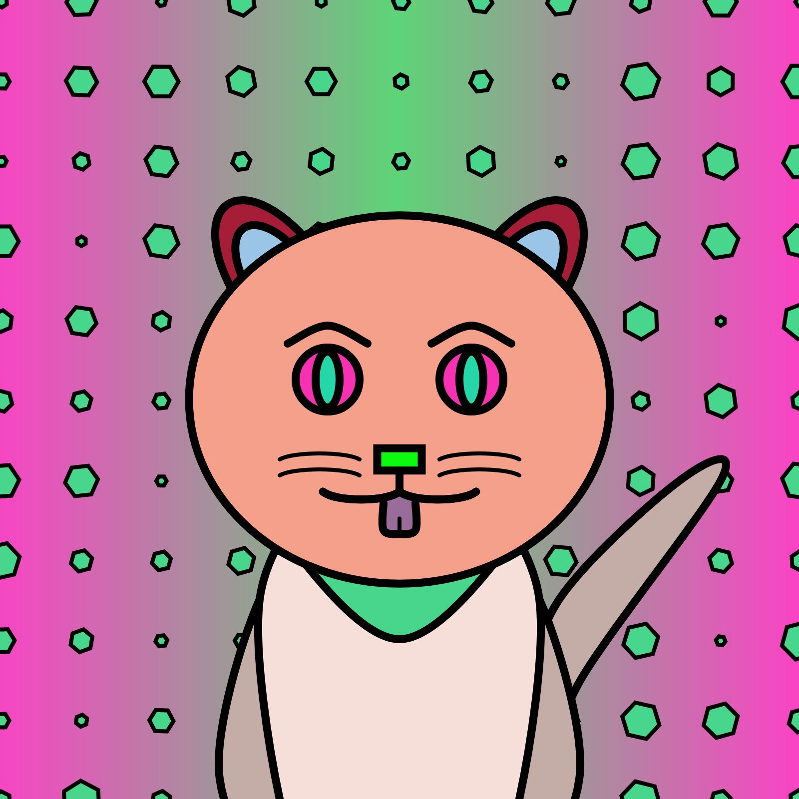 Geocat #82 static NFT preview