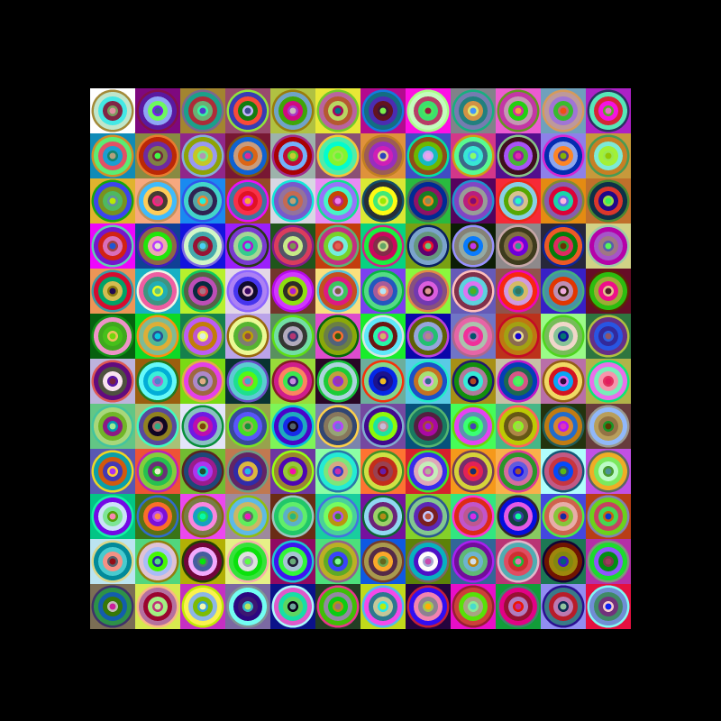 Bulls Eye #53 static token preview