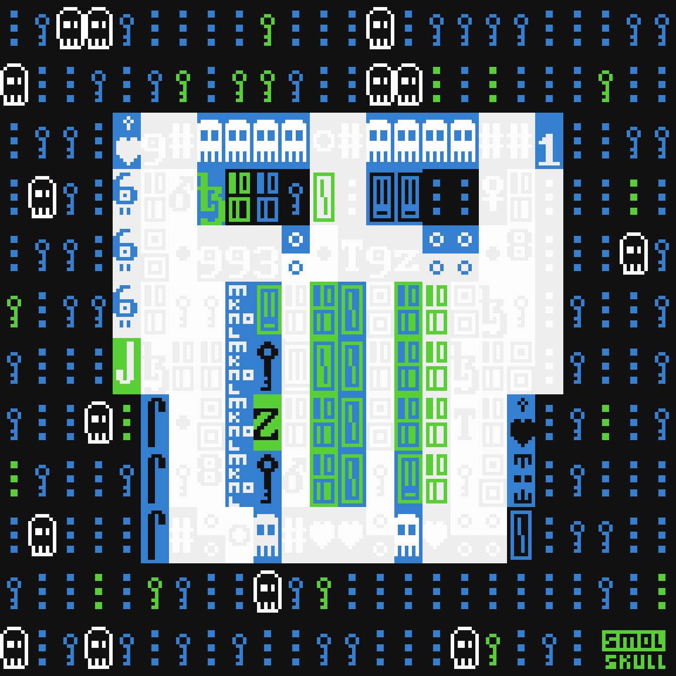 ASCII-SMOLSKULL #111 static NFT preview