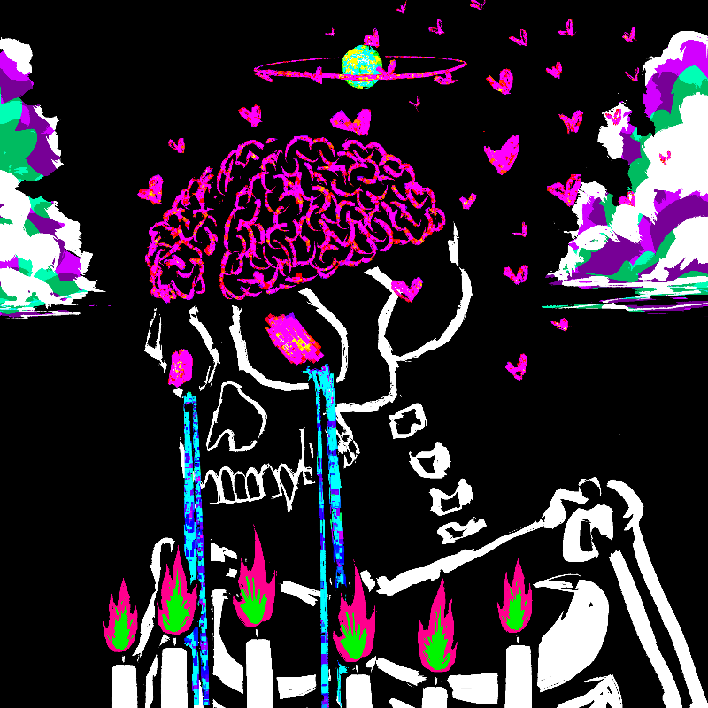 XERIES'S SKELETONS #94 static NFT preview