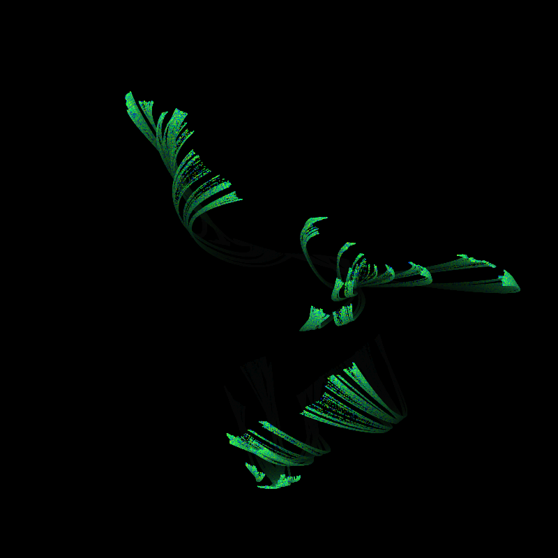 Fractal Amoeba #631 static token preview