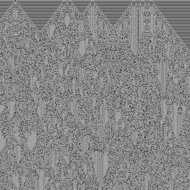 Totalistic Cellular Automata #458 static NFT preview