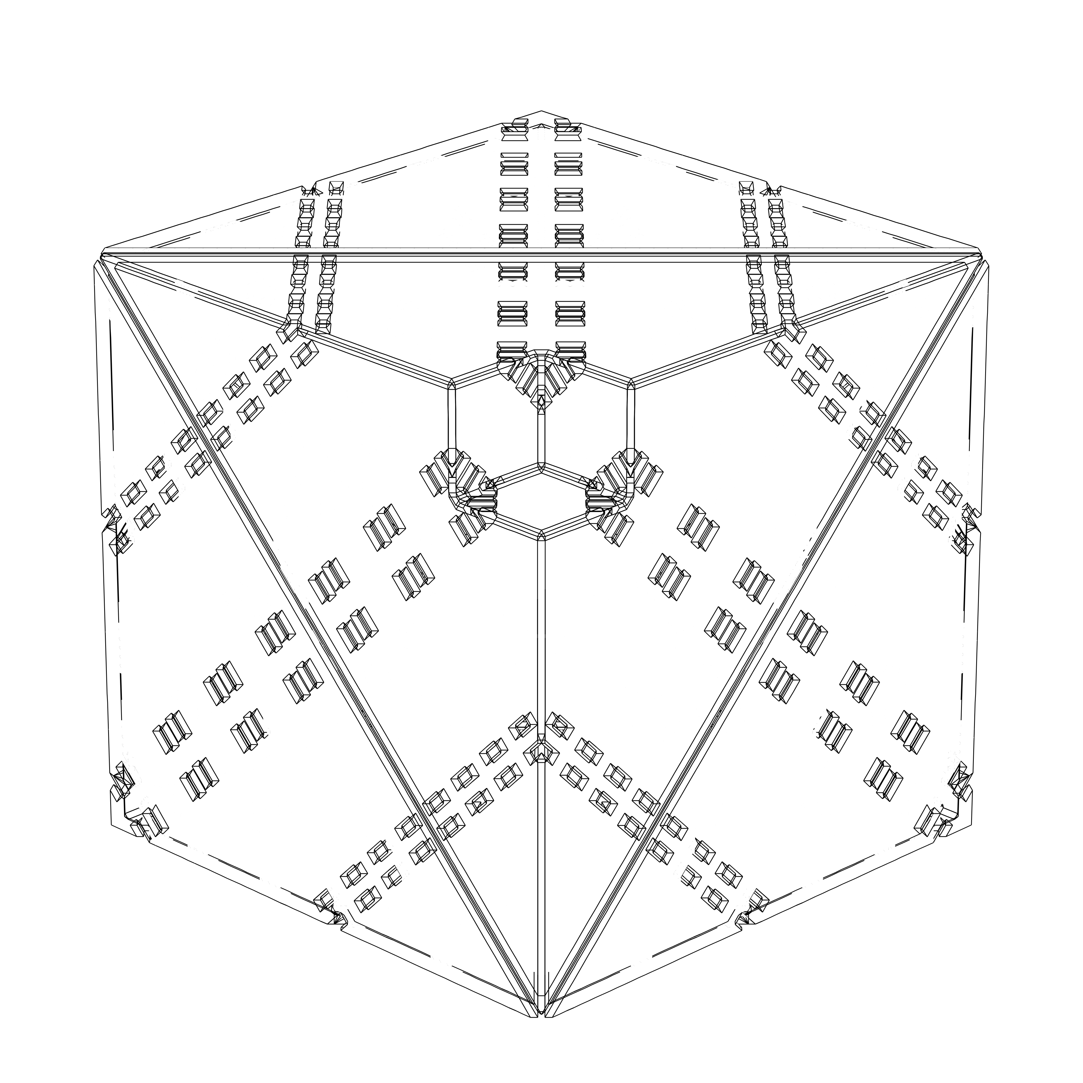 LL21 Alien Art Cube #227 static NFT preview