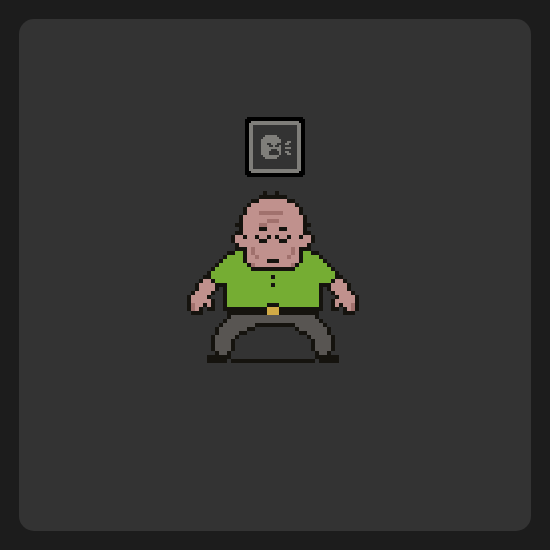 Tiny Boomer #149 static token preview