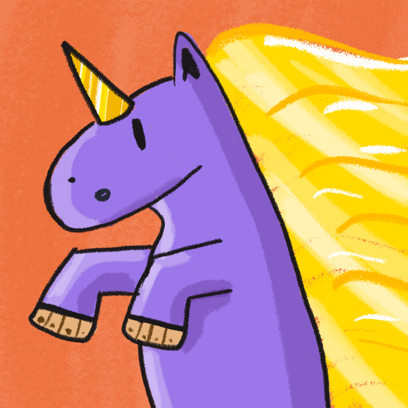 Peculiar unicornos #331 static NFT preview