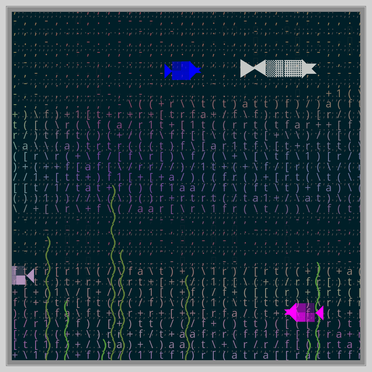 Ascii Quarium #11 static token preview