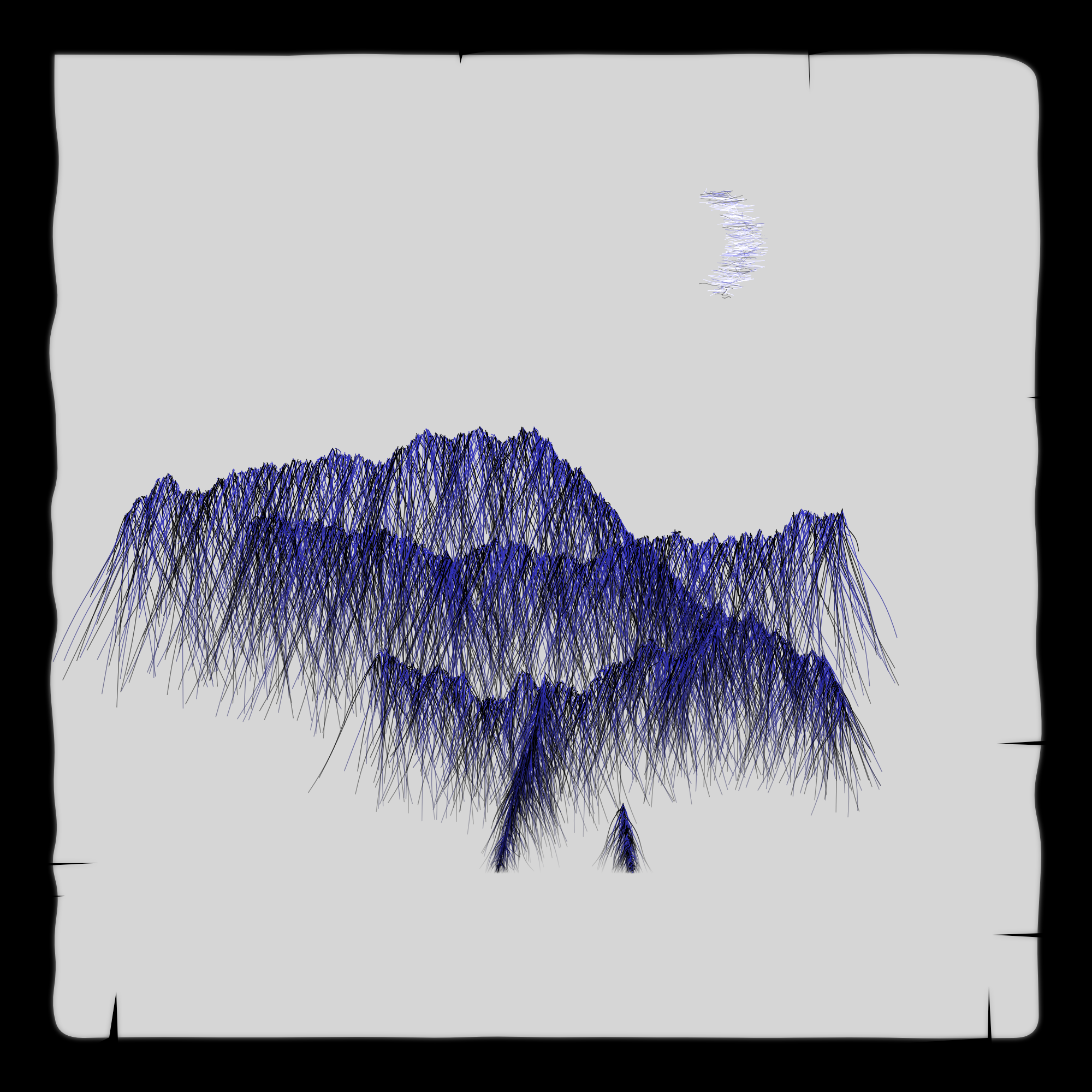 Misty Mountains #8 static NFT preview
