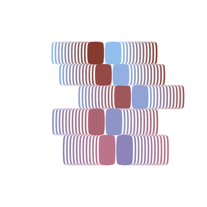 Reflection of Stripes 001 #192 static token preview