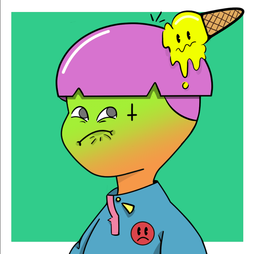 Jelly dudes #2488 static NFT preview