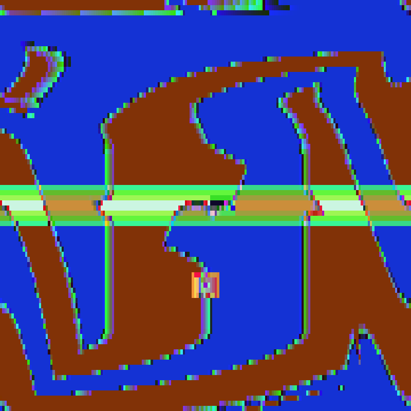 Pixel Flood #405 static token preview
